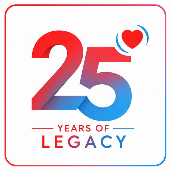 Highlighting the 25 years legacy of Global Heart Foundation in Pune, showcasing their trusted expertise as pioneers in non-invasive cardiology and EECP treatment.